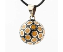 Babylonia zwart oker bolletjes Babylonia zwart oker bolletjes