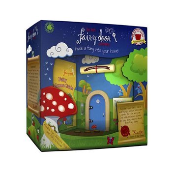 The Irish Fairy Door Company Blauw rond feeëndeurtje