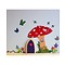 The Irish Fairy Door Company Feeëndeur Muurdecoratieset met Paddenstoelen