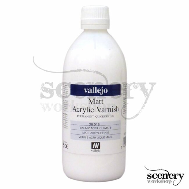 Vallejo Matt Varnish - Matte vernis - 500ml - 28518