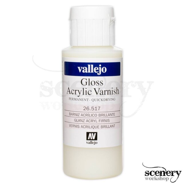 Vallejo Gloss Varnish - High gloss varnish - 60ml - 26517