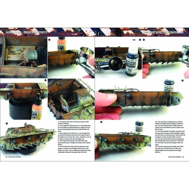 Vallejo Rust & Chipping - 100pag - 75011