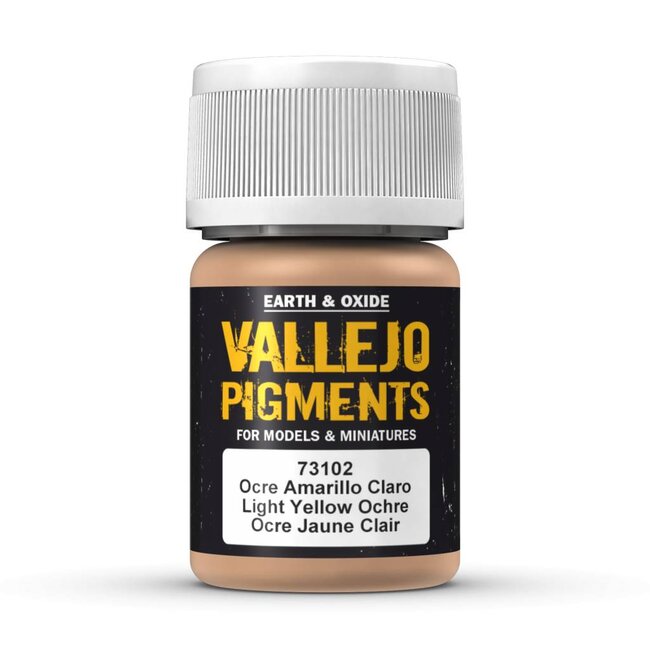 Vallejo Pigment Light Yellow Ochre - 35ml - 73102