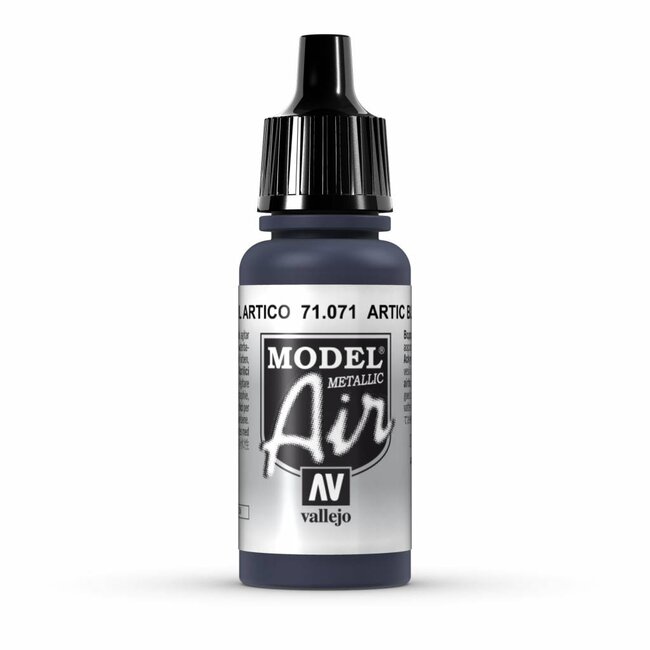 Vallejo Model Air Metallic Artic Blue - 17ml - 71071