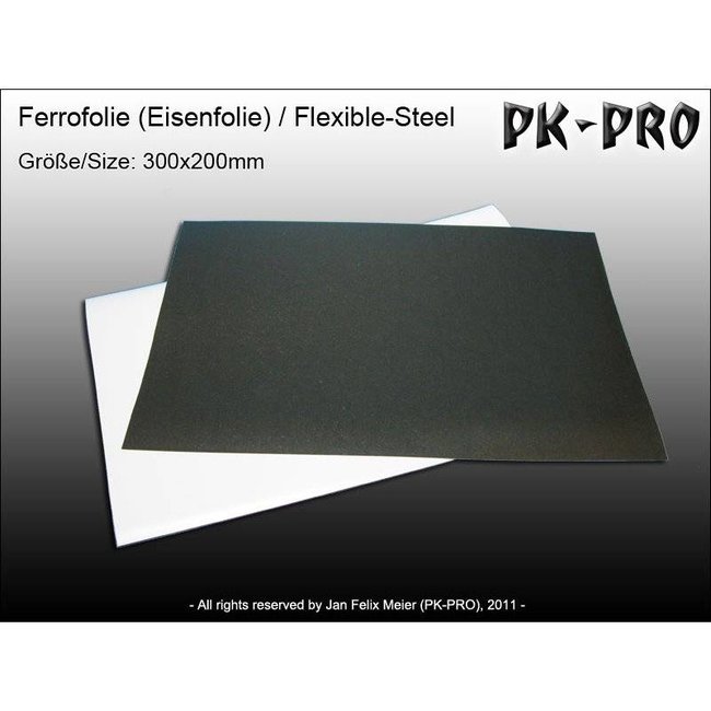 PK-Pro Flexible rubbersteel sheet - 20x30cm - MAG-Ferro