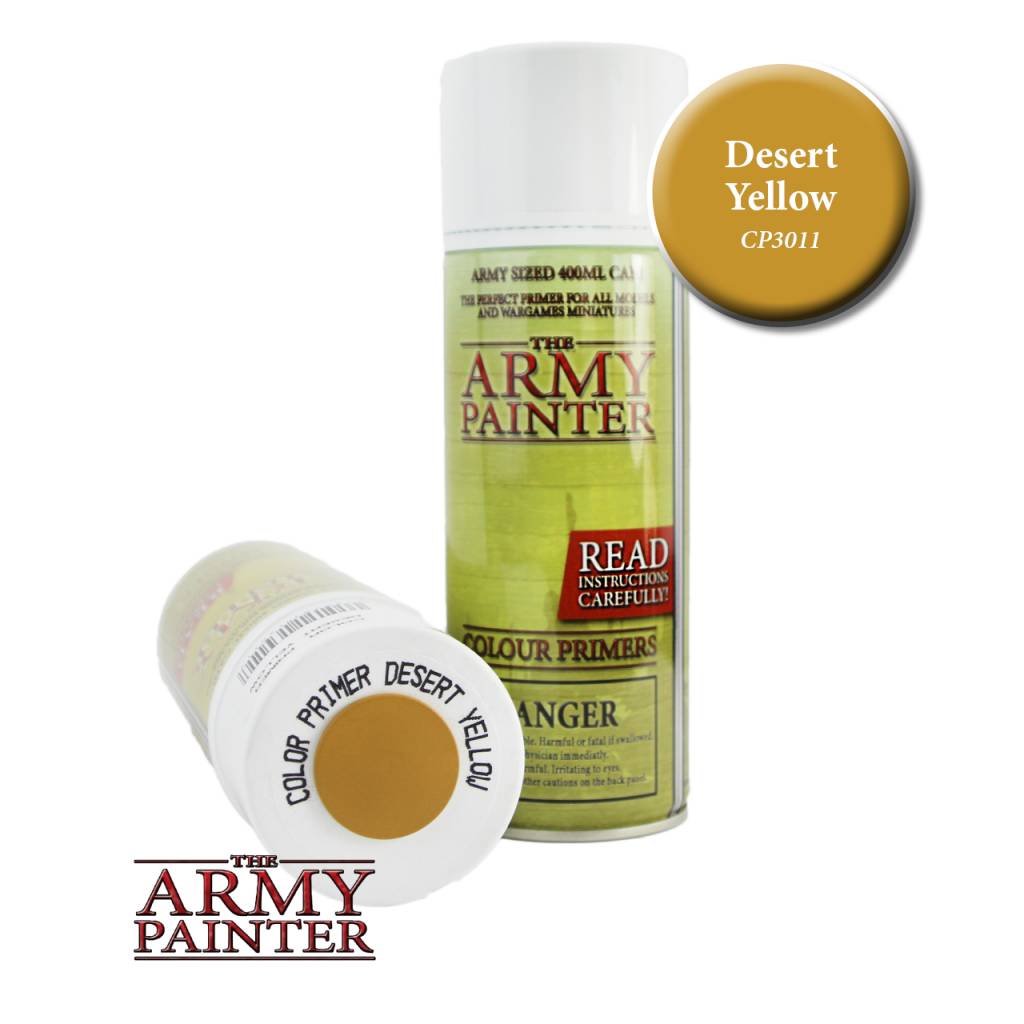 The Army Painter Desert Yellow Colour Primer CP3011 Scenery