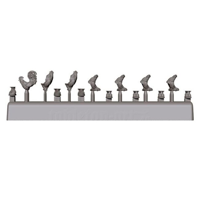 Tabletop-Art Chickens and rooster Set 1 - TTA601071
