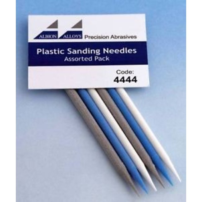 Albion Alloys Plastic sanding needles set - 6x - 4444