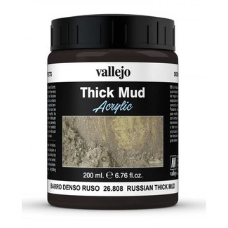 Vallejo Russian Mud Thick Mud Weathering Effects - 200ml - 26808