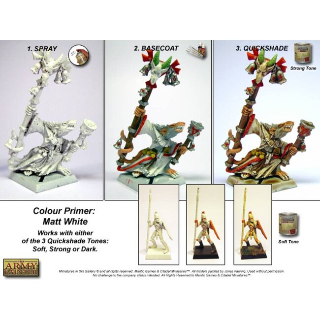 The Army Painter Matt White - Color Primer - CP3002