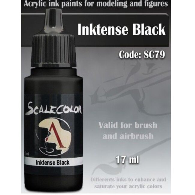 Scale 75 Scalecolor Inktense Black - 17ml - SC-79