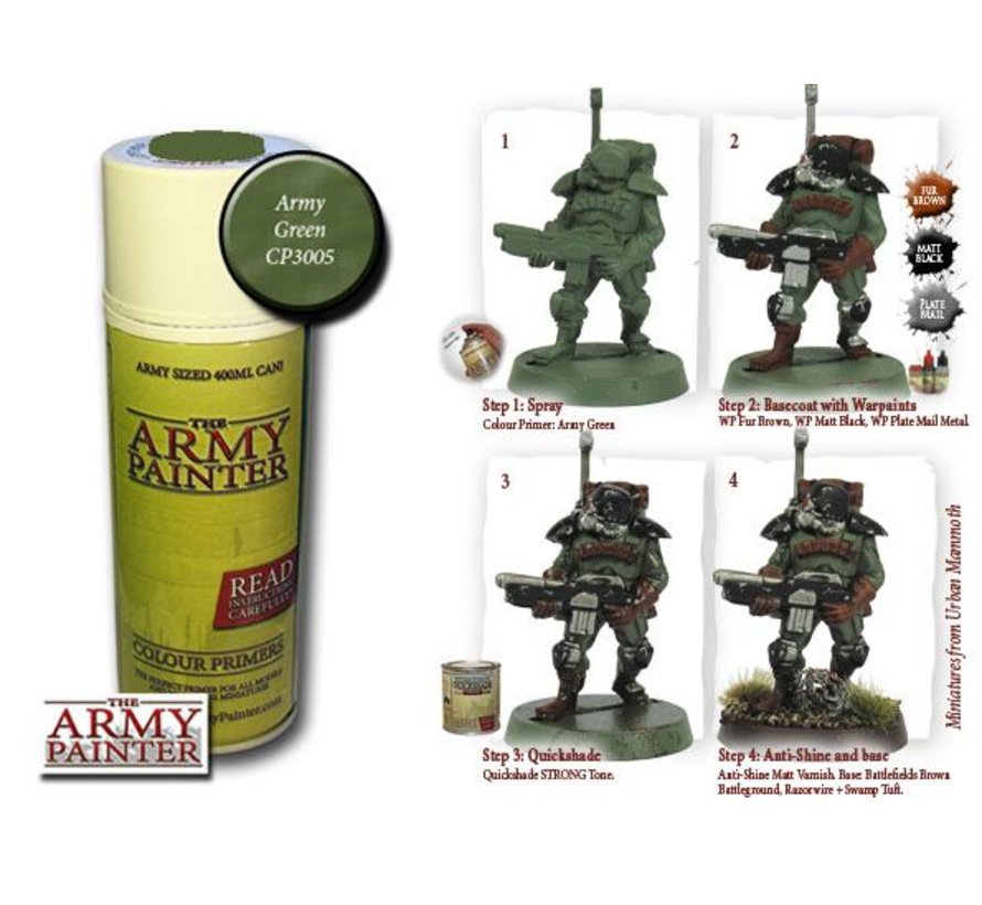 Army Green - Color Primer - CP3005