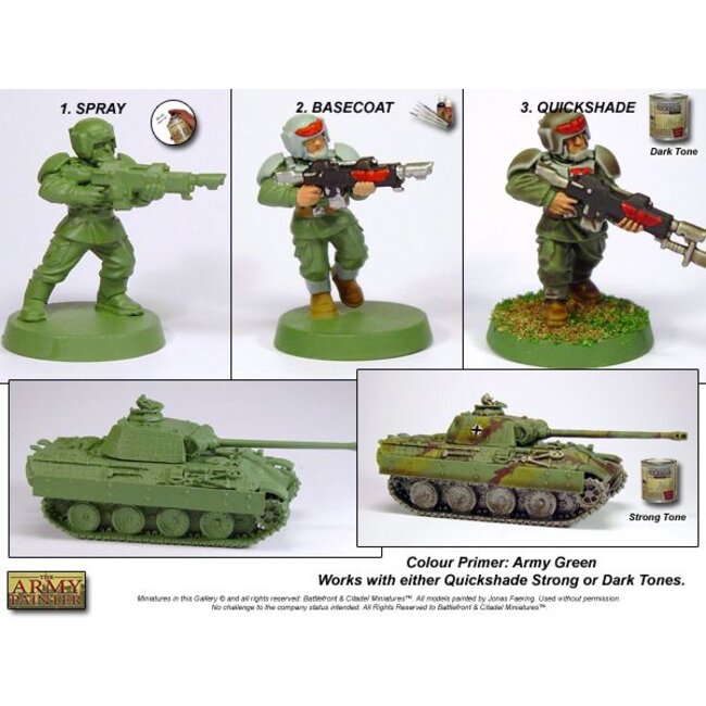 The Army Painter Army Green - Colour Primer - CP3005