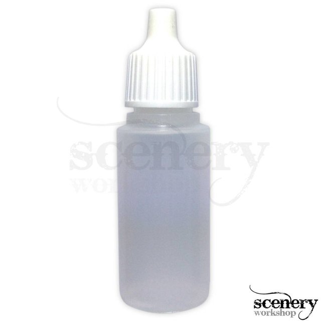 Model Craft Empty Eyedropper Bottle White Cap - POL10174