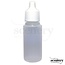 Model Craft Empty Eyedropper Bottle White Cap - POL10174