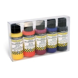 Vallejo Premium Candy RC-Colors Set - 5 colors - 60ml - 62104 - image