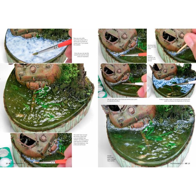 AK interactive Dioramas F.A.Q. 1.2 Extension â€“ Water, Ice & Snow - English - 140pag - AK8050