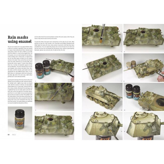 AK interactive AFV Painting Techniques FAQ 2 Limited Edition - English - 320pag - AK038