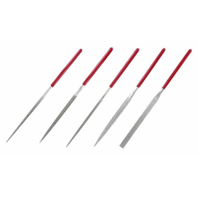 Vallejo Diamond needle files - 5x - Vallejo Tools - T03002