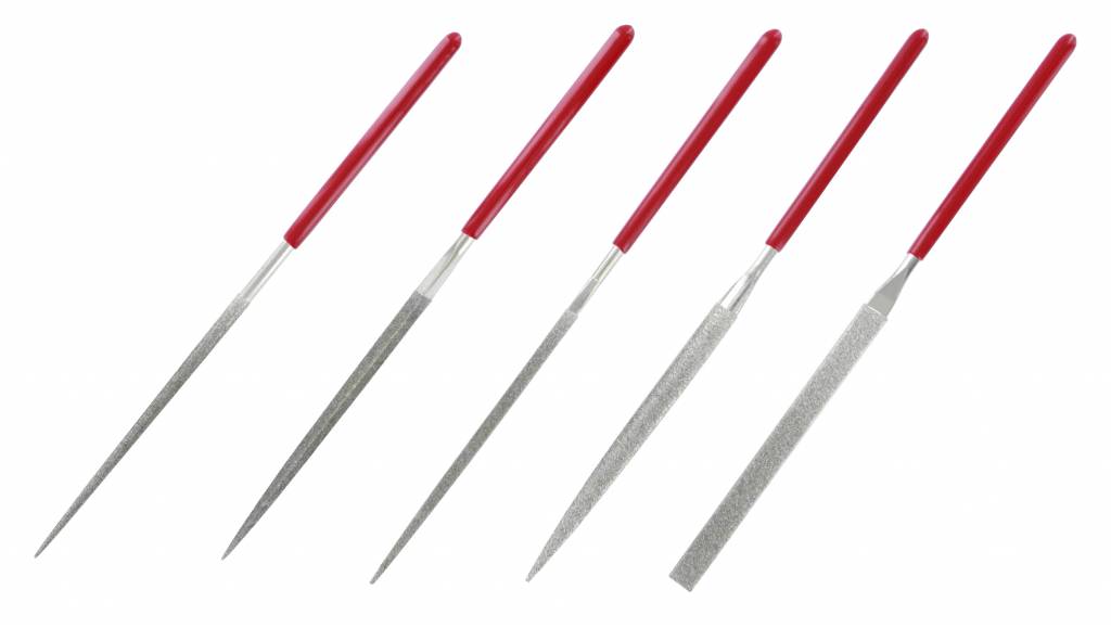 Vallejo Diamond needle files - diamant vijlen - 5x - Vallejo Tools