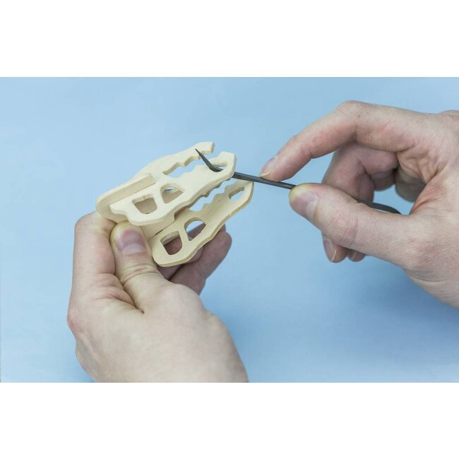 Vallejo Budget riffler curved file set - 10x - Vallejo Tools - T03003