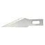 Vallejo #11 Classic Fine Point Blades for #1 handle - reservemesjes - 5x - Vallejo Tools - T06003