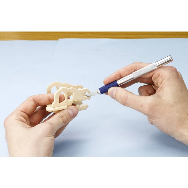 Vallejo Soft Grip Craft Knife #1 with #11 Blade - Vallejo Tools - T06007