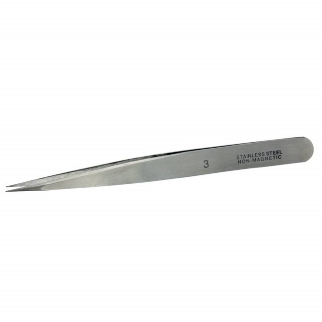 Vallejo #3 Stainless steel tweezers - Vallejo Tools - T12003