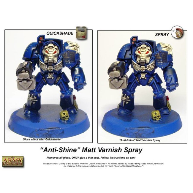 The Army Painter Anti Shine - Vernis - CP3003