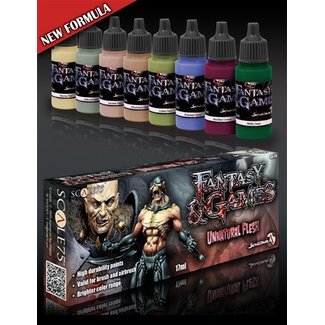 Scale 75 Unnatural Flesh - Fantasy & Games - 8 colors - 17ml - SSE-015