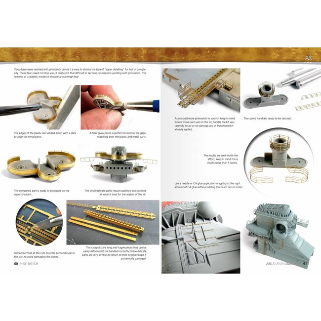 AK interactive Photoetched Parts - AK Learning Series nr 7 - 88pag - AK244