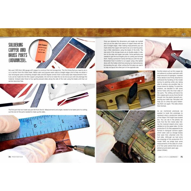 AK interactive Photoetched Parts - AK Learning Series nr 7 - 88pag - AK244