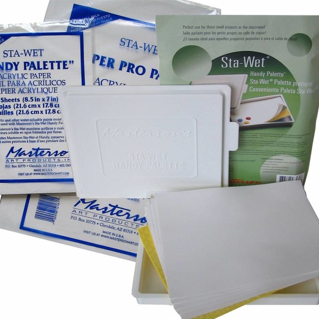 Masterson Art Sta-Wet Handy Palette (8.5"x7") - MA-857