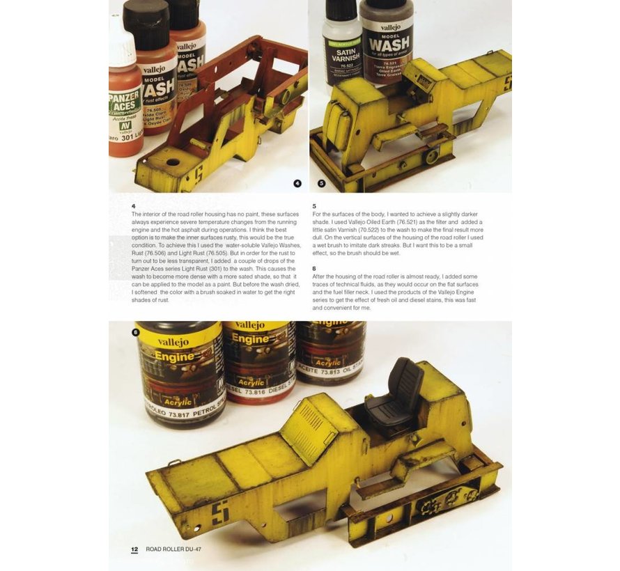 Civil Vehicles. Painting and weathering with Vallejo acrylic colors by Eugene Tur - 118pag - 75012