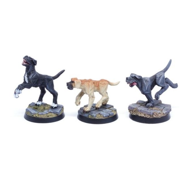 Tabletop-Art Dogs Set 2 - Mastiffs - 3x - TTA200209