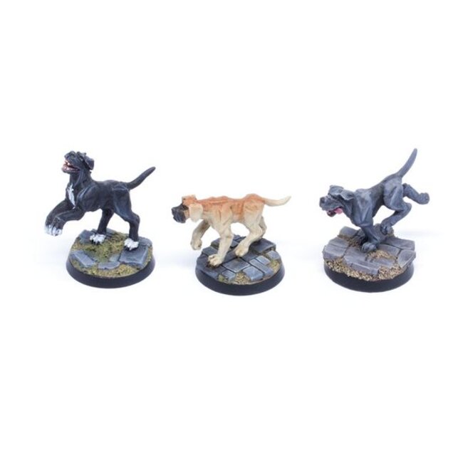 Tabletop-Art Dogs Set 2 - Mastiffs - 3x - TTA200209