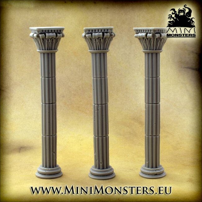 Mini Monsters Corinthian Columns - 3x - MM-0075
