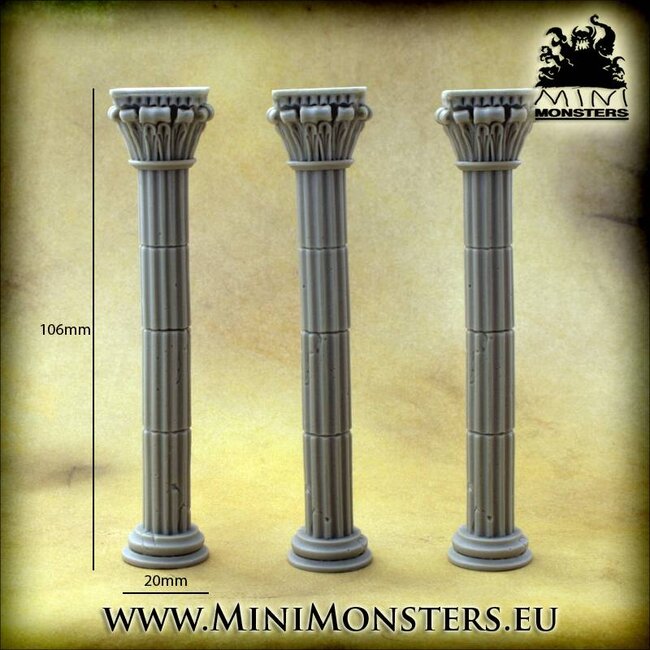 Mini Monsters Corinthian Columns - 3x - MM-0075