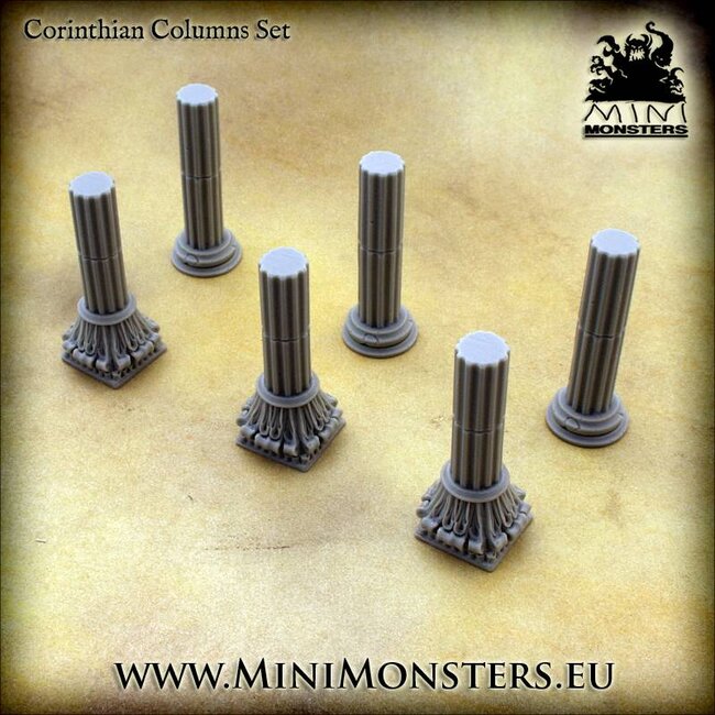 Mini Monsters Corinthian Columns - 3x - MM-0075