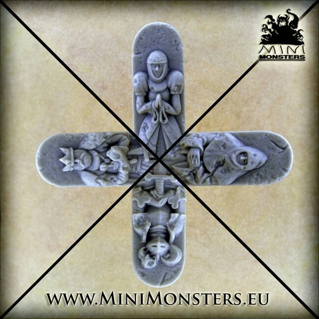 Mini Monsters Figures Mix - 4x - MM-0076X