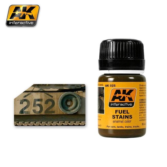 AK interactive Fuel Stains - AK Weathering - 35ml - AK025