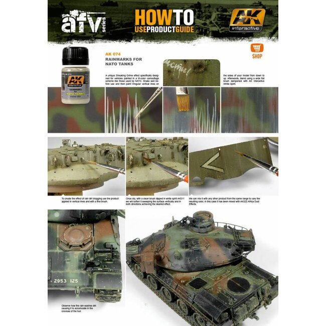 AK interactive Rainmarks Effects - AK Weathering - 35ml - AK074