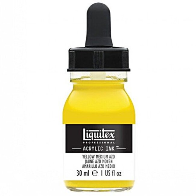 Liquitex Professional Acryl Ink! Yellow Medium Azo - 30ml - 412 - 4260412