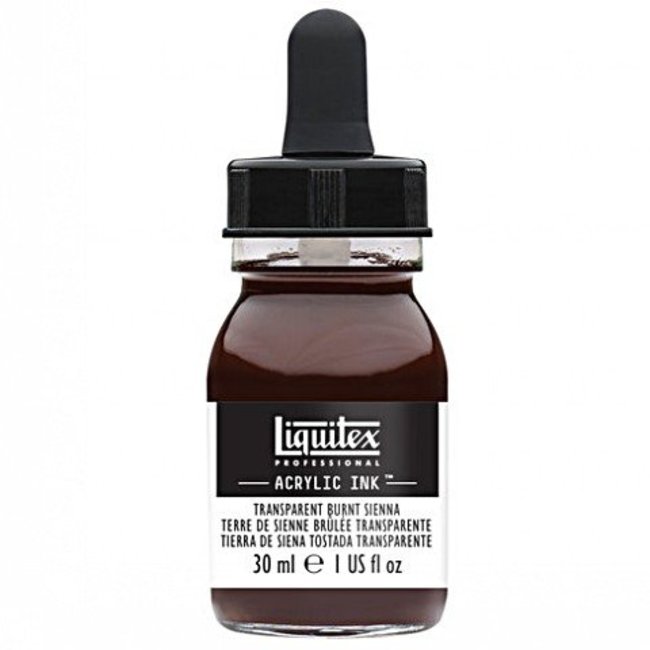 Liquitex Professional Acryl Ink! Transparent Burnt Sienna - 30ml - 129 - 4260129