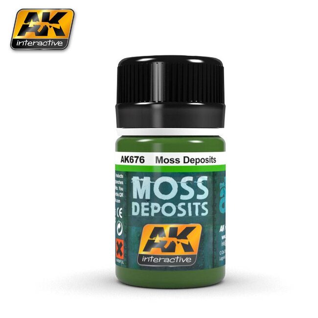 AK interactive Moss Deposit - Deposit Weathering - 35ml - AK676