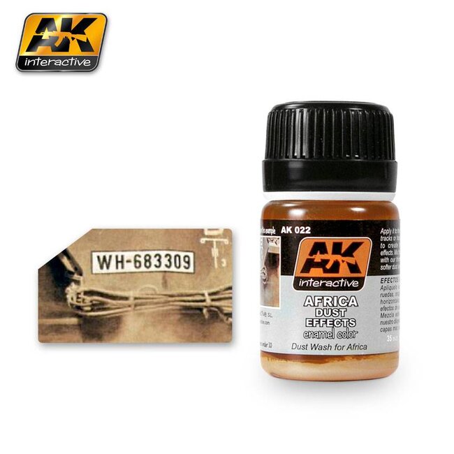 AK interactive Africa Dust Effects - Nature Weathering - 35ml - AK022