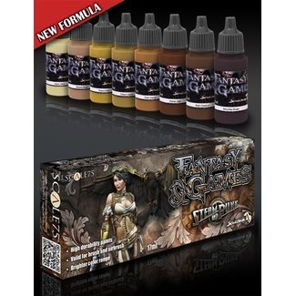 Scale 75 Steam and Punk - Fantasy & Games - 8 colors - 17ml - SSE-018