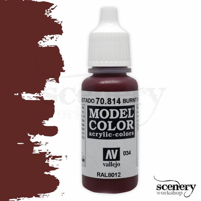 Vallejo Model Color Burnt Red -17ml -70814