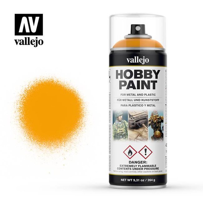 Buy Vallejo Hobby Paint Fantasy Sun Yellow spraycan 400ml 28018 now