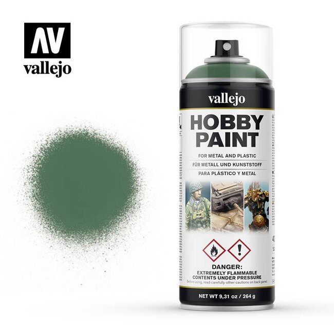 Vallejo Hobby Paint Fantasy Sick Green spuitbus - 400ml - 28028